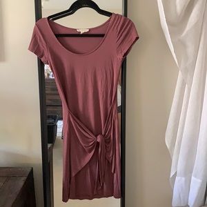 LA Hearts front tie dress